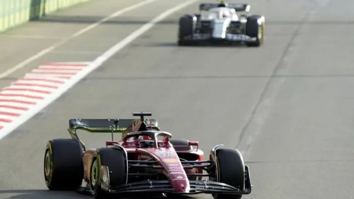 Charles Leclerc dominó los segundos ensayos para GP de Azerbaiyán