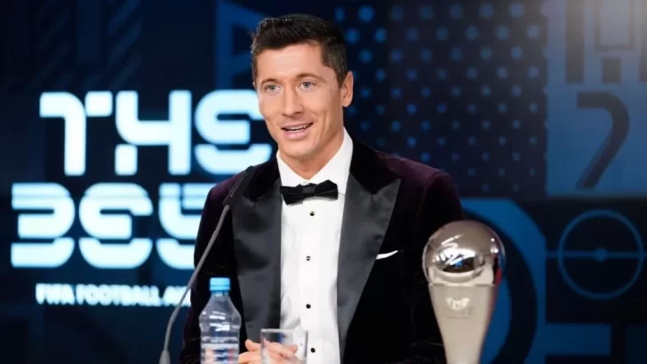 Lewandoski y Cristiano Ronaldo se repartieron los premios ‘The Best’