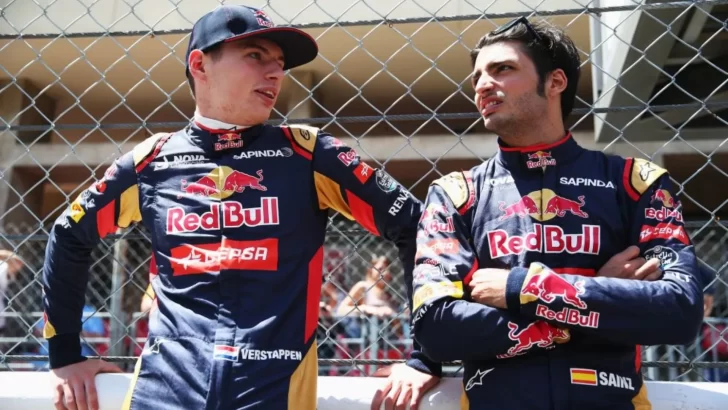 Red Bull confiesa que Max y Sainz vivían una relación tóxica en Toro Rosso