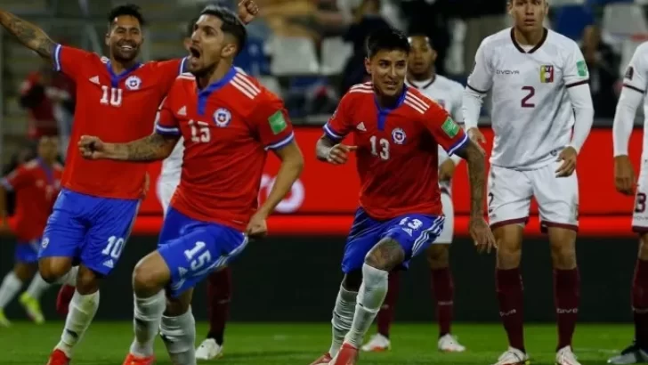 Se prolonga la agonía de Venezuela al perder ante la Selección de Chile