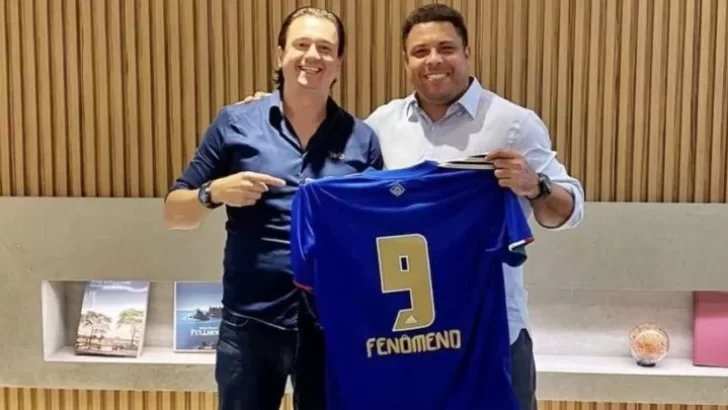 Ronaldo Nazario es el socio mayoritario de un histórico equipo de Brasil