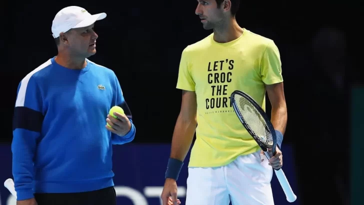 Novak Djokovic se divorcia de su entrenador