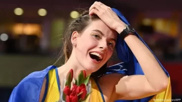 El dorado corazón de Ucrania en el atletismo