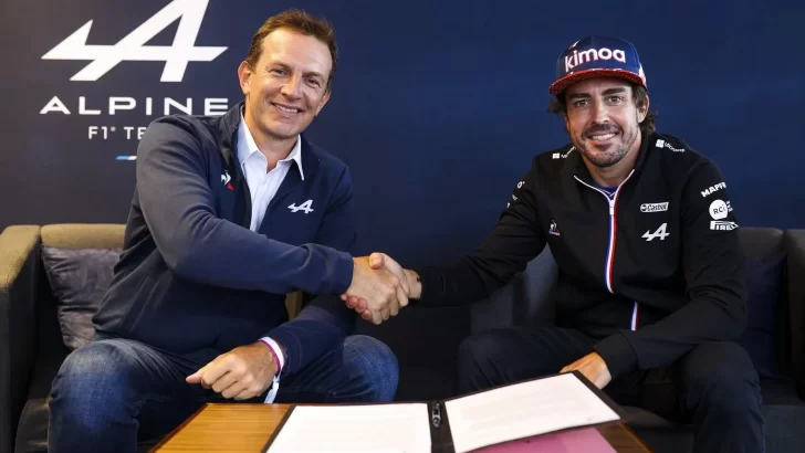 Alonso renueva con Alpine