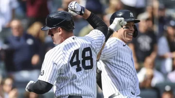 Por tercera vez en sesenta y seis años: Anthony Rizzo y Aaron Judge hacen historia con los Yankees