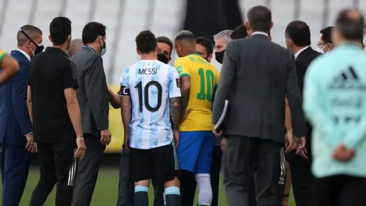 FIFA confirma que el Brasil-Argentina postergado debe jugarse en territorio local