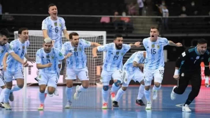 Semifinal sudamericana entre Brasil y Argentina en Mundial de Futsal