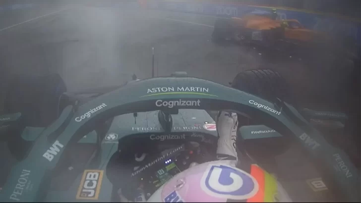 El grandioso gesto de Vettel con Lando Norris tras su accidente