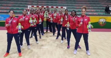 El balonmano femenino brindó bronce a Dominicana