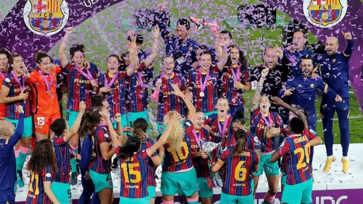 El Barcelona femenino consigue su primera Liga de Campeones