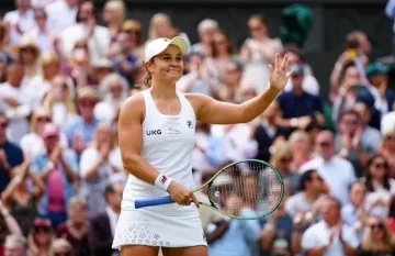 La australiana Barty se quedó con el titulo en Wimbledon