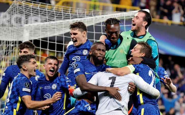 Chelsea ganó la Supercopa de Europa tras vencer a Villarreal en penales