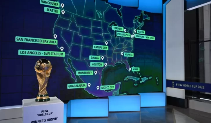 ¡Sorpresas!: Confirmaron las sedes del Mundial de 2026
