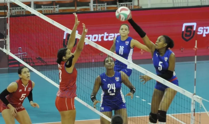 Cuba venció a Puerto Rico en la Copa Panamericana de Voleibol