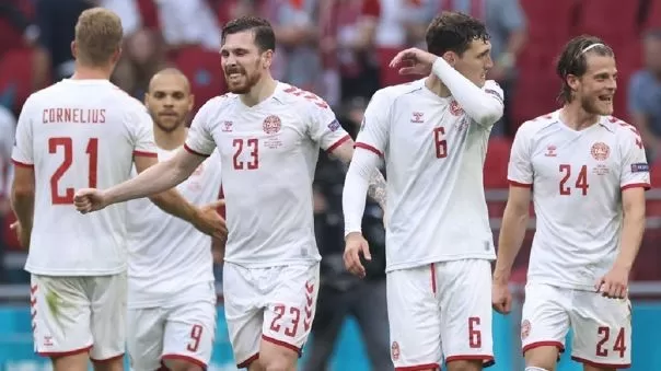Contundente goleada de Dinamarca sobre Gales para avanzar a 4tos