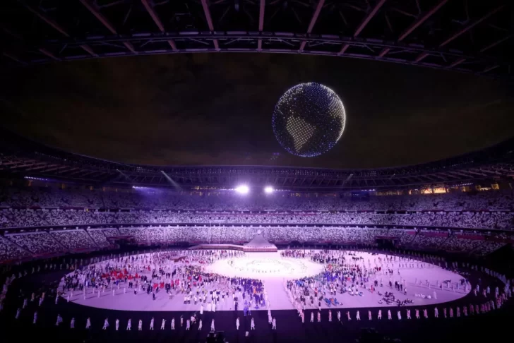 Comenzó Tokio 2020: Así fue la ceremonia de apertura