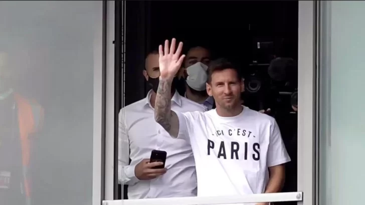 Es oficial: Lionel Messi es jugador del PSG