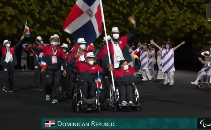 Dominicana asistió a la Ceremonia de Apertura de los Juegos Paralímpicos
