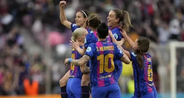 El Barcelona femenino goleó al Real Madrid en la Champions