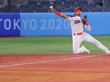Haciendo historia: Erick Mejía mejor tercera base de los Juegos Olímpicos