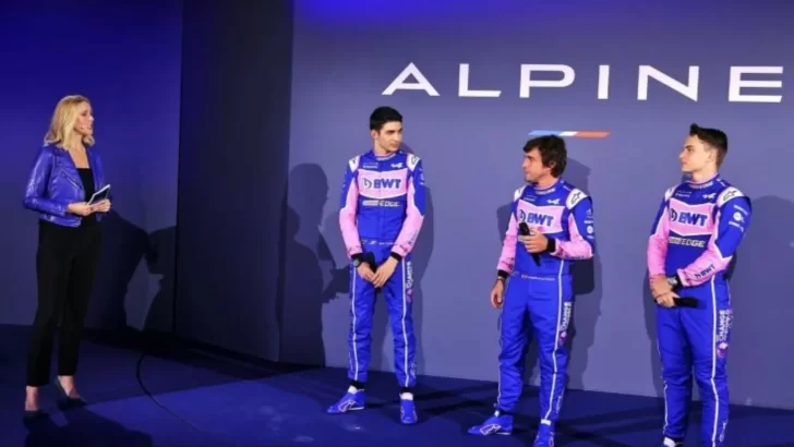 Alpine ganó al premio a la mejor presentación: usará dos modelos en 2022