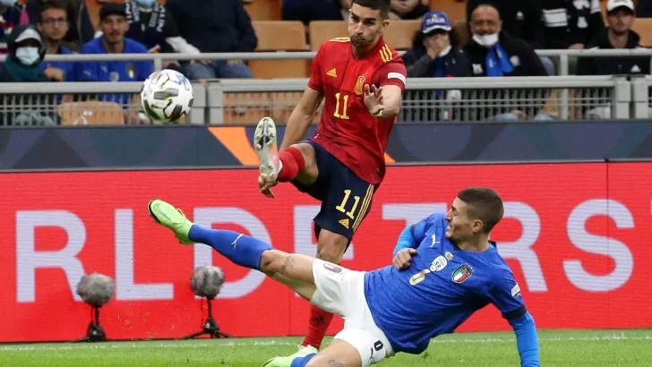 Golpe de España a Italia en la Liga de Naciones