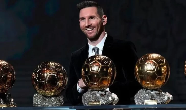 Messi 7 veces de oro, Cristiano no acude a la cita