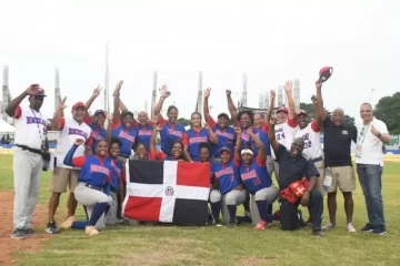 Selección de softbol de Dominicana le quitó el bronce a Venezuela