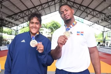 Los judocas dominicanos Moira Morillo y José Nova se bañaron de oro