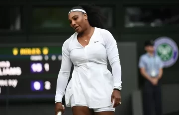 Debut y despedida para Serena Williams en su regreso a Wimbledon