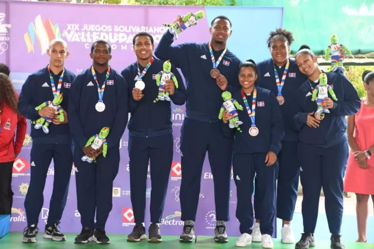 El judo dominicano mixto conquistó bronce en Valledupar