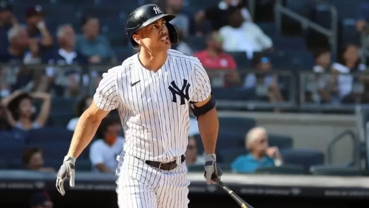 Yankees: ¡Salvaje batazo de Giancarlo Stanton! (VIDEO)