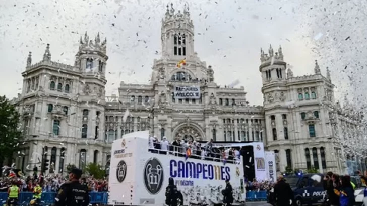 Real Madrid ya prepara los festejos en la Cibeles para celebrar LaLiga