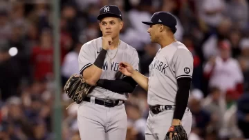 Yankees: Gleyber Torres y Gio Urshela entrenan juntos de cara a la zafra 2022
