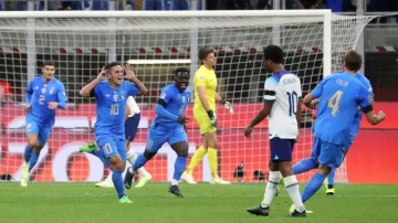 Italia ganó y sentenció a Inglaterra al descenso en la Uefa Nations League