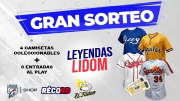 ¡Gana una camiseta edición especial de tu equipo favorito en LIDOM!