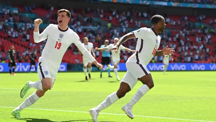 Inglaterra venció a Croacia en Wembley