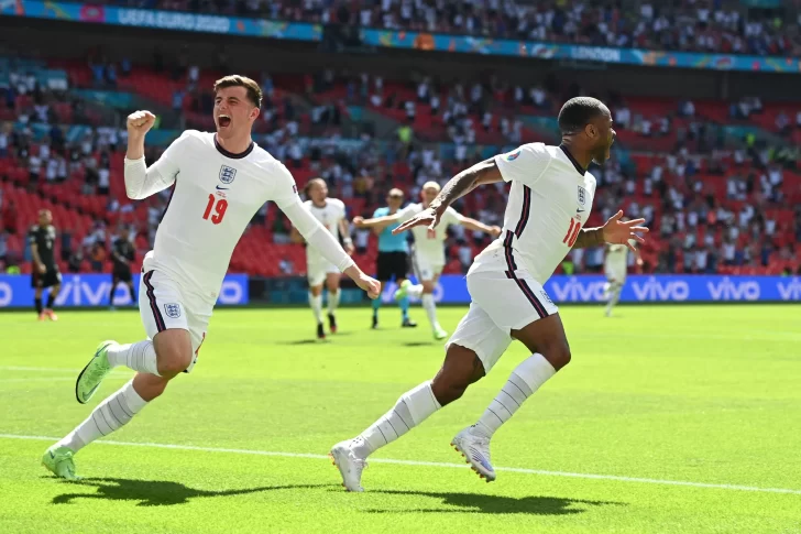 Inglaterra venció a Croacia en Wembley