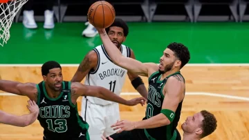 Brillante actuación de Tatum en la victoria de Celtics ante Nets