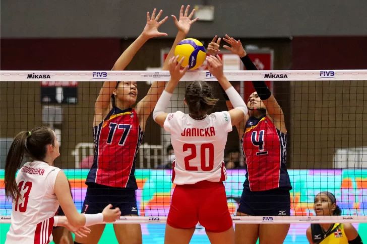 Dominicana queda fuera de los cuartos de final en el Mundial Femenino de Voleibol U18