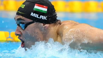 Kristof Milak, ganó en 200 metros mariposa y rompió récord olímpico de Phelps