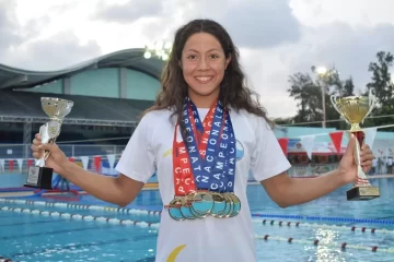 Krystal Lara: la nadadora que nació en New York y representa a Dominicana