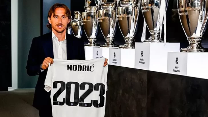Real Madrid y Modric extienden su amor un año más