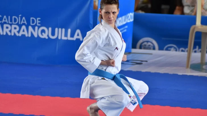 Maria Dimitrova compite este viernes en Preolímpico de Karate