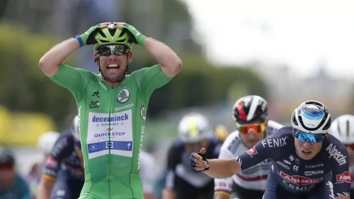 Mark Cavendish se quedó con la etapa 6 del Tour de Francia