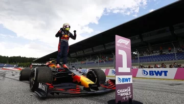 Max Verstappen logra el "Grand Chalem" por primera vez en su carrera