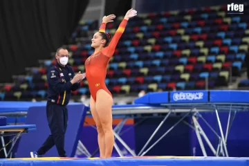 Gimnasta española logra salto de récord mundial