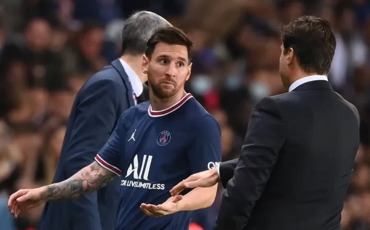 ¿Se enojó con Pochettino? así reaccionó Messi tras ser sustituido