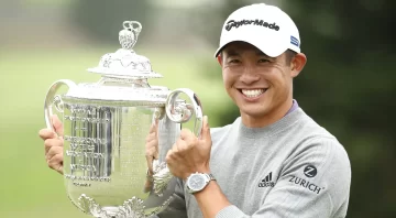 Collin Morikawa se estrena campeón en el Abierto Británico de golf