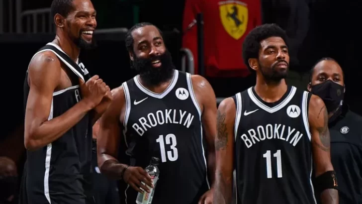 El trío de Brooklyn Nets, rumbo al fracaso más grande de la historia